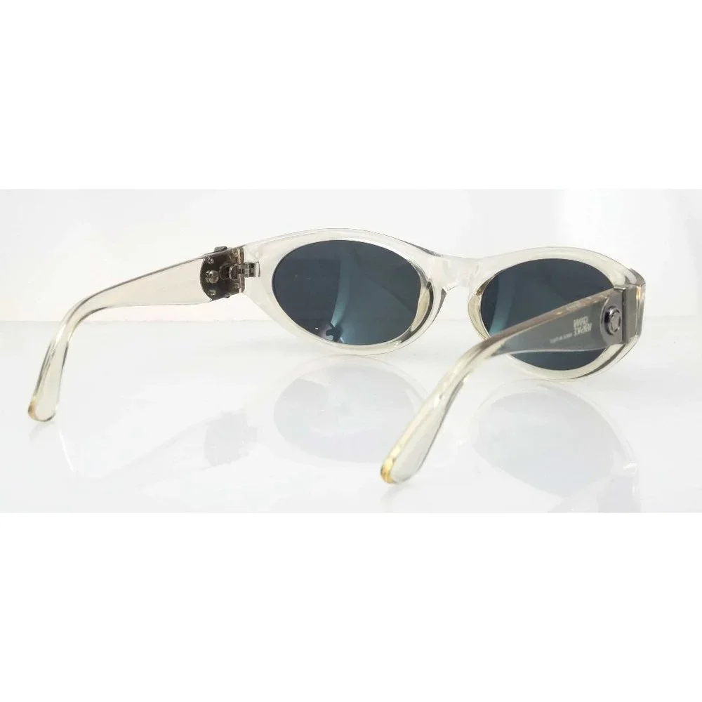 NEW Vintage VERSACE (Authentic) Mod. 407G-924 Sunglasses, Clear Acrylic frames.